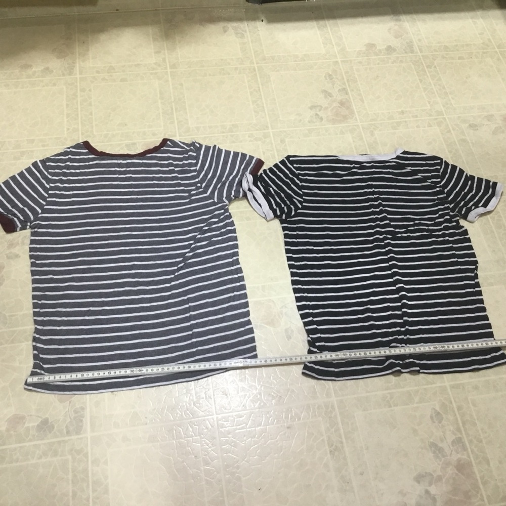 2 Pieces Striped T-Shirts